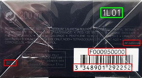 dior batch code check|how to check batch number.